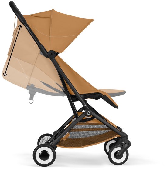 Cybex Orfeo - Buggy - Cinnamon Yellow - 2026 - Geschikt voor handbagage van Merkloos — afbeelding 5