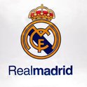 Real Madrid vlag met het volledige clublogo en de naam 'Realmadrid'.