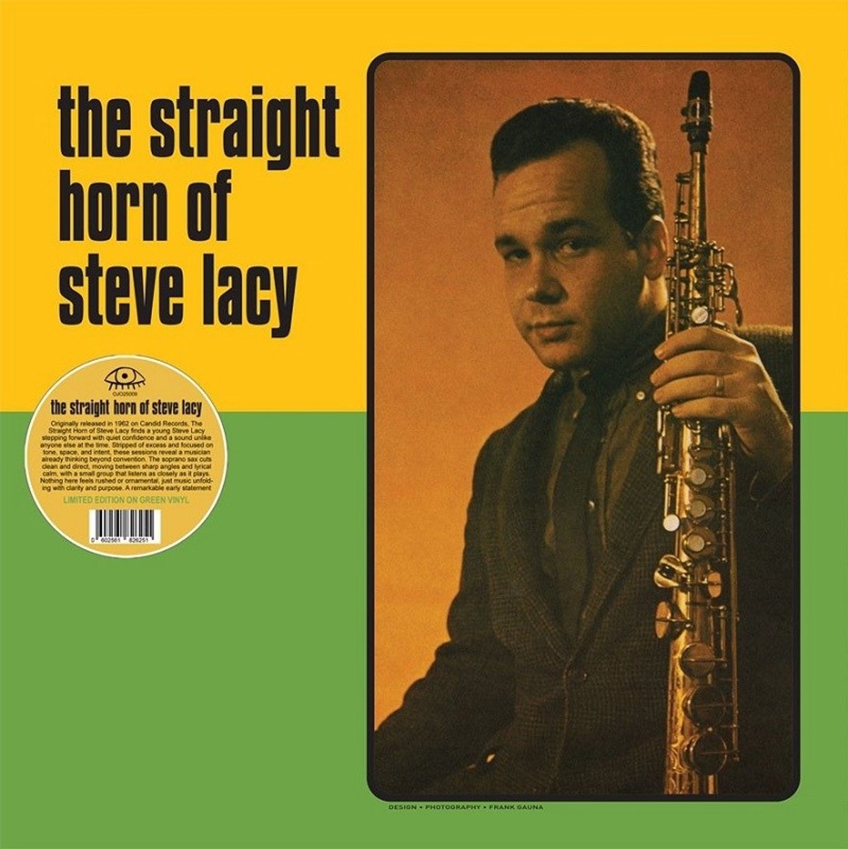 Steve Lacy - The Straight Horn Of Steve Lacy (LP) (Coloured Vinyl)