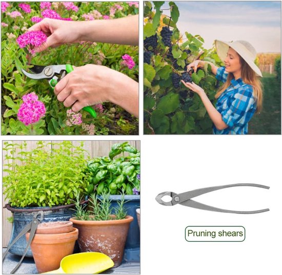 Dailygoods- Bonsai Cutter Hoogwaardig Koolstofstaal - Ergonomische Handgreep - Duurzaam - Tak Cutter - Multifunctioneel - Scherp Snijlichaam - Snoeischaar van Dailygoods — afbeelding 5