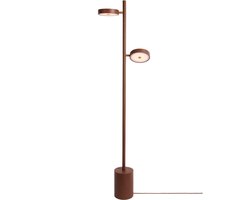 GOOD&MOJO Vloerlamp Okinawa - Bruin - Ø40x146cm - Modern - Staande lampen voor Woonkamer - Slaapkamer