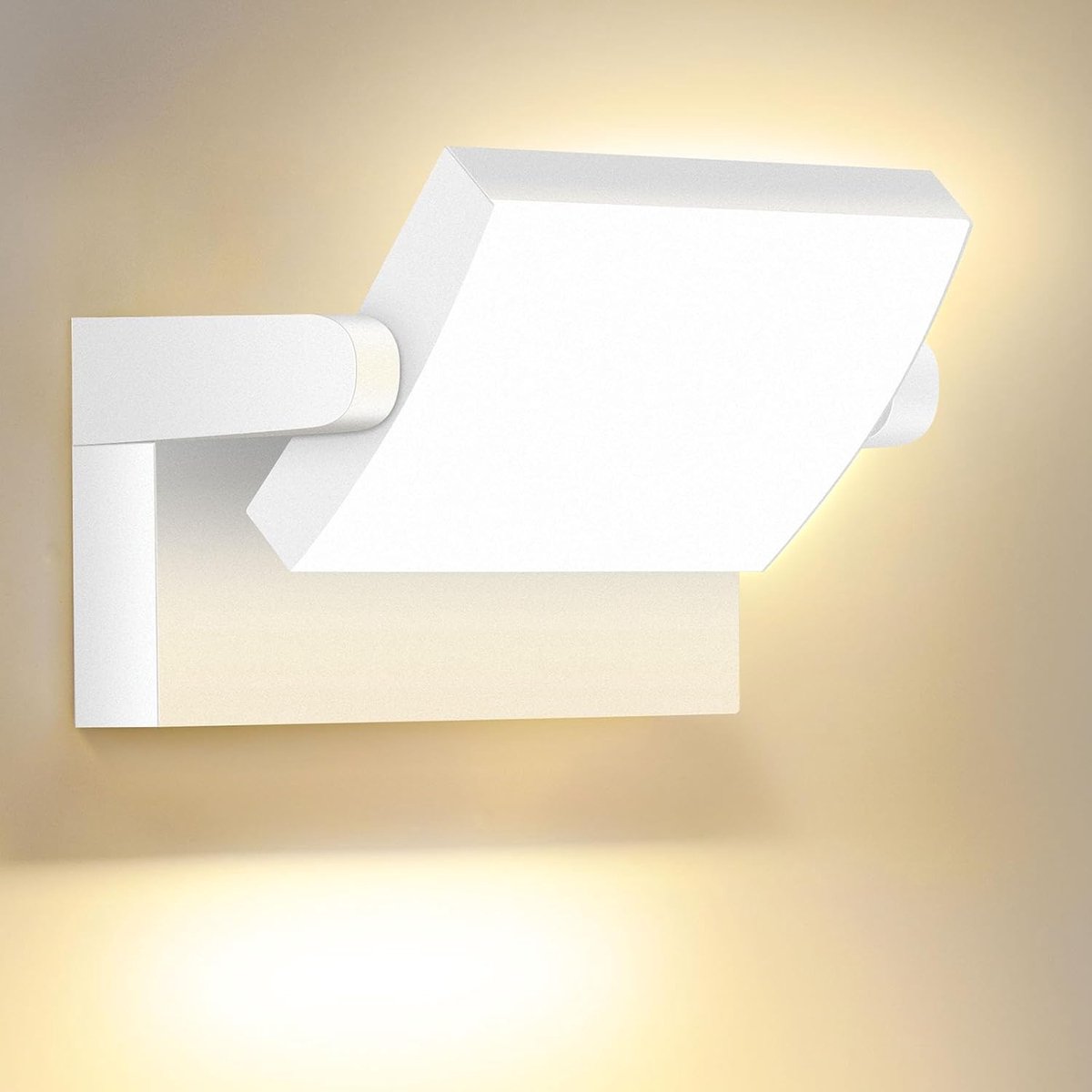 Draaibare LED Buiten Wandlamp 40W IP65 Warm Wit Verstelbare Binnen- en Buitenverlichting