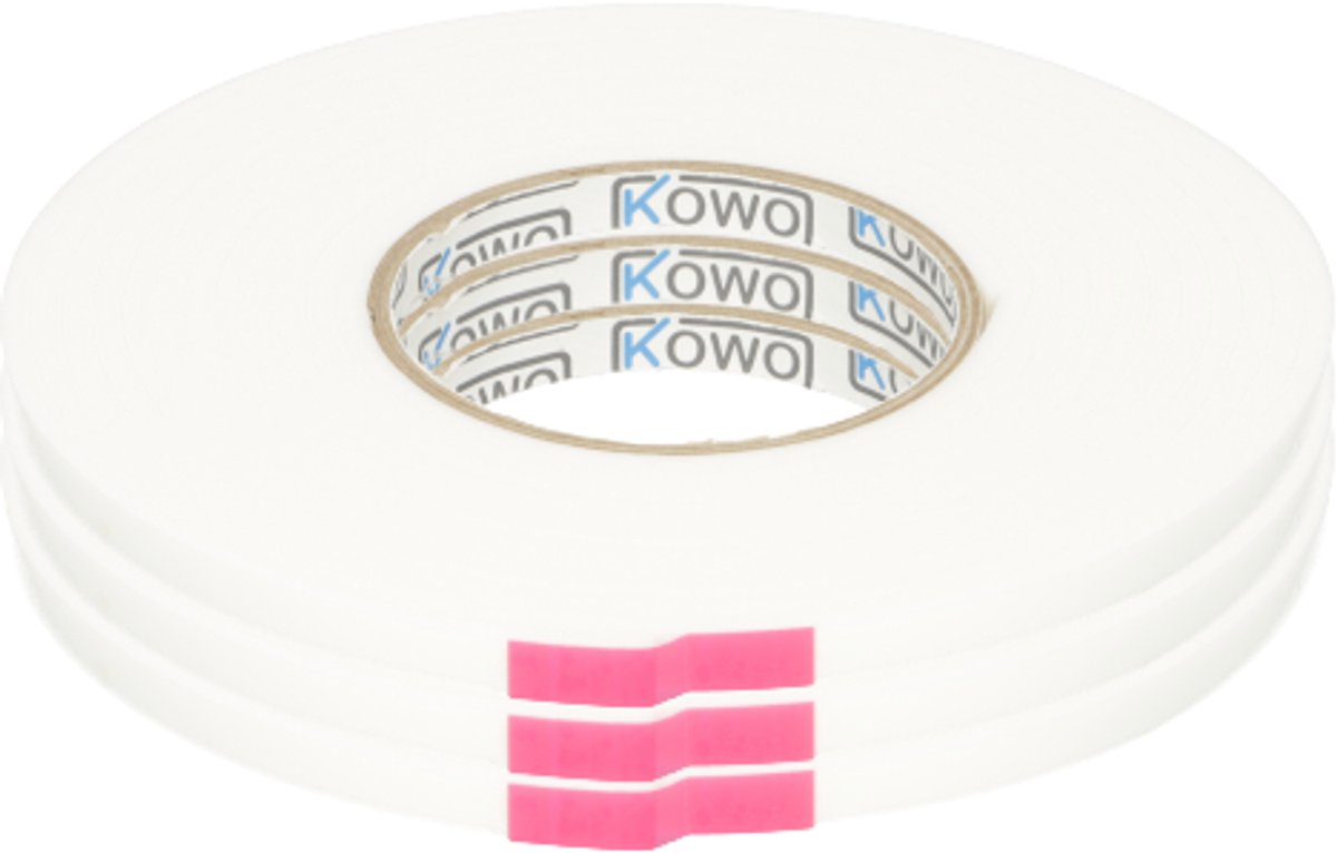 Wovar Glasband PE 9x3 mm wit | 3 x 5 m | beglazing
