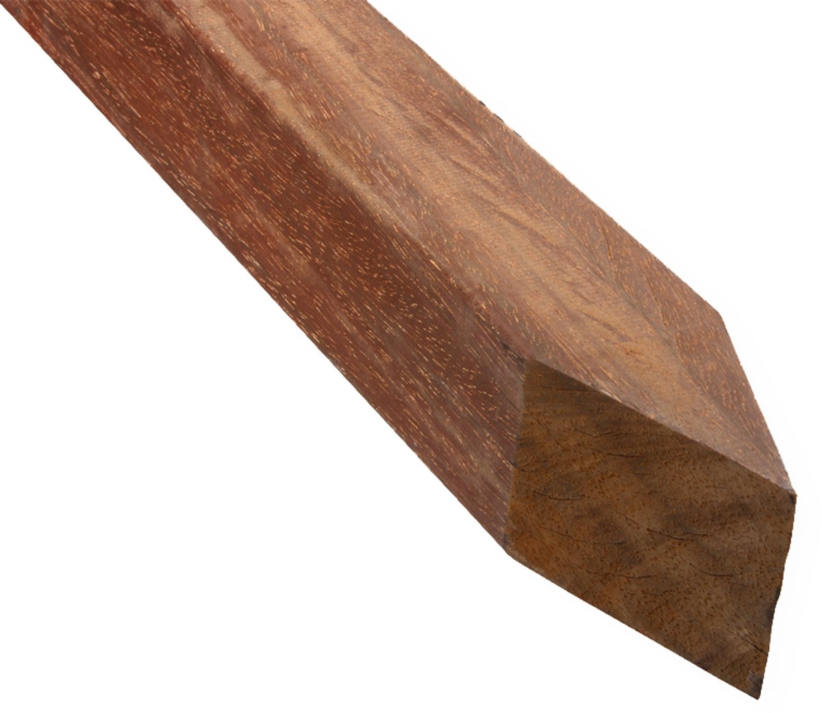 Wovar Piketpaal Hardhout 6 x 6 x 75 cm | Per Stuk