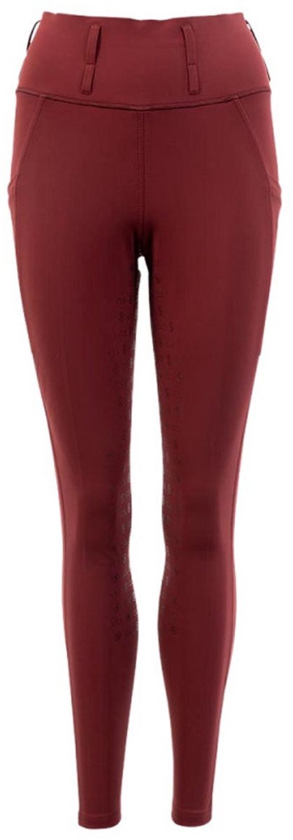 BR CLX RIJLEGGING FULLGRIP Donkerrood