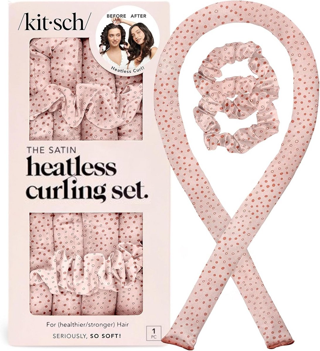 Heatless Curls - Haarrollers - Krultang Krulspelden - Styling