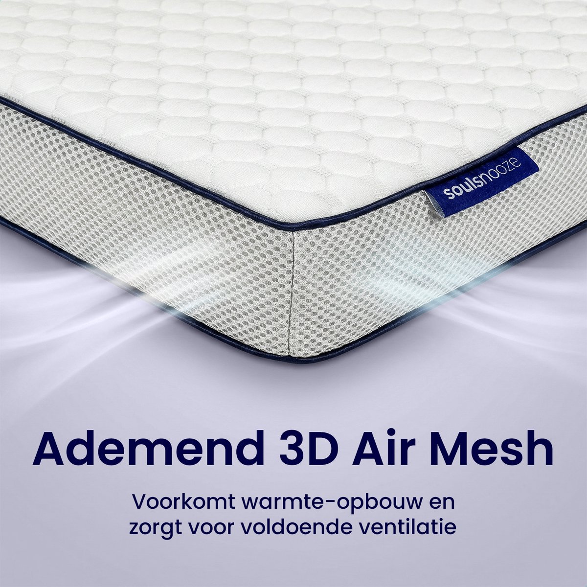 Soulsnooze Soulsnooze DuoComfort Matras Topper 160x200 cm - M - afbeelding 5