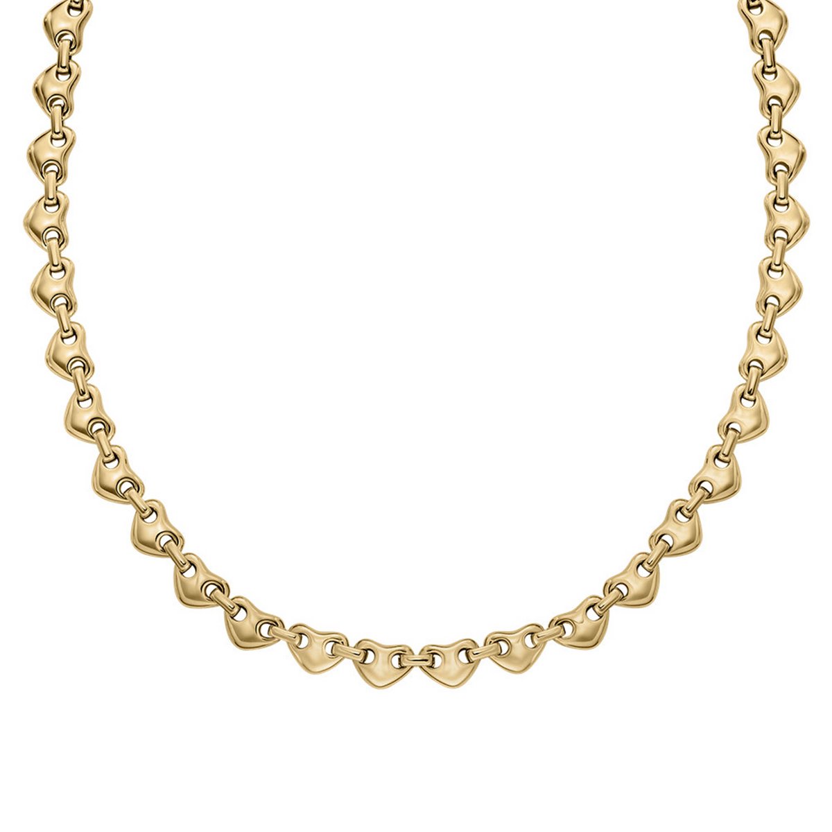 Emporio Armani EGS3330710 Dames Collier 38 cm - Goudkleurig