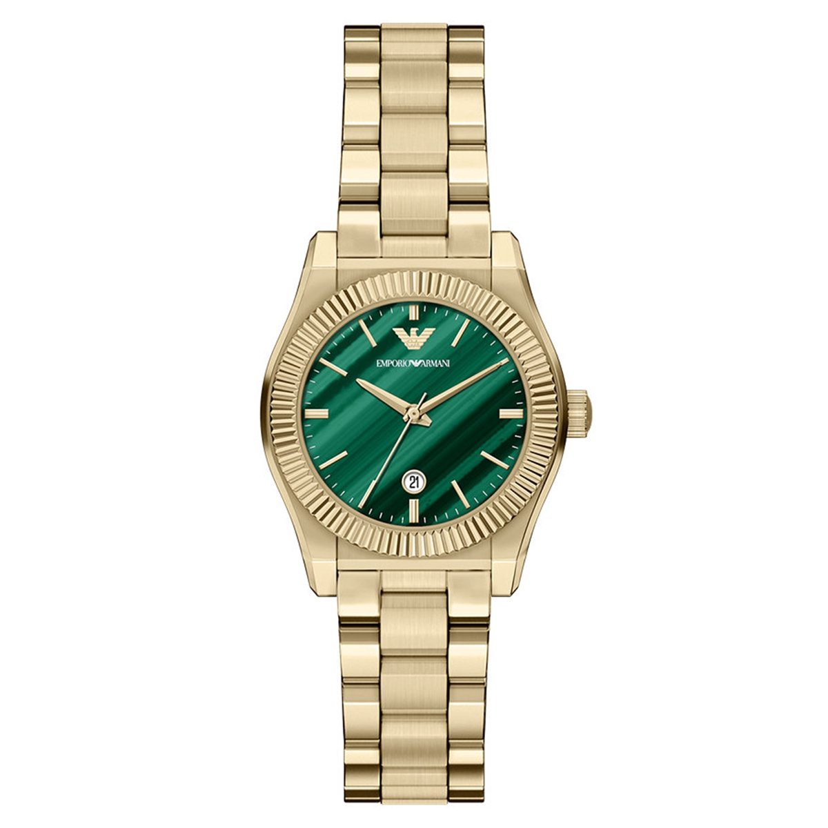 Emporio Armani AR11761 Vrouwen Horloge 32 mm - Goudkleurig