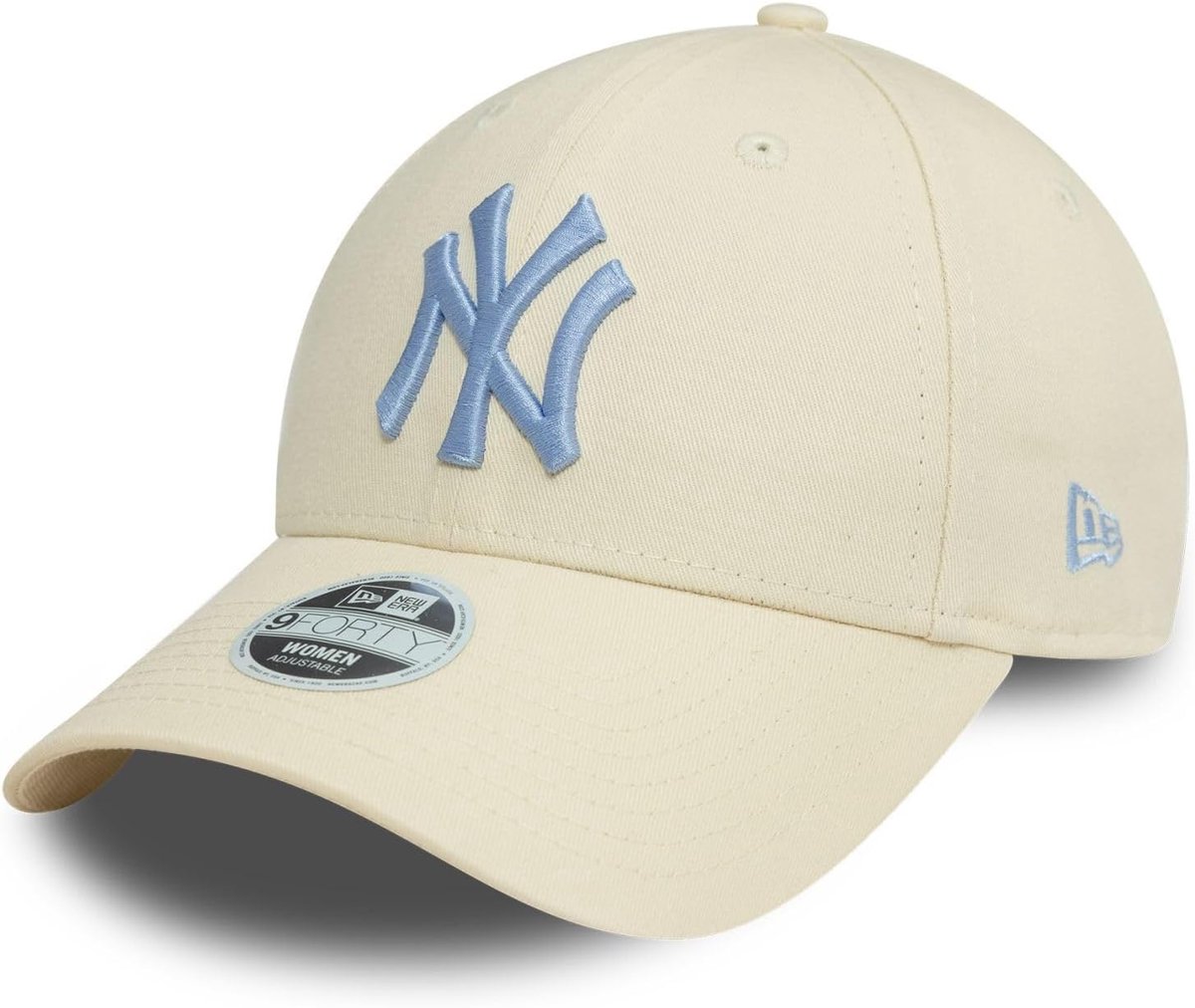 Verstelbare Baseball Cap Dames Licht Koraal Pastel Blauw - Comfortabele Kwaliteit