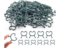 300 stuks -Plantenclips- Tuin Clips-Plant Steun-orchideeënclips-Clips - 3 sizes-Bevestigingsclips-orchideeënclips-tuinclips voor planten clips