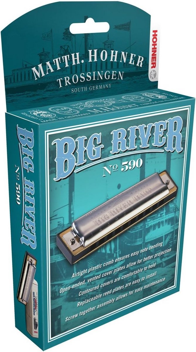 Diatonische Mondharmonica in Bes (Bb) - Kwaliteit voor Blues, Rock en Folk