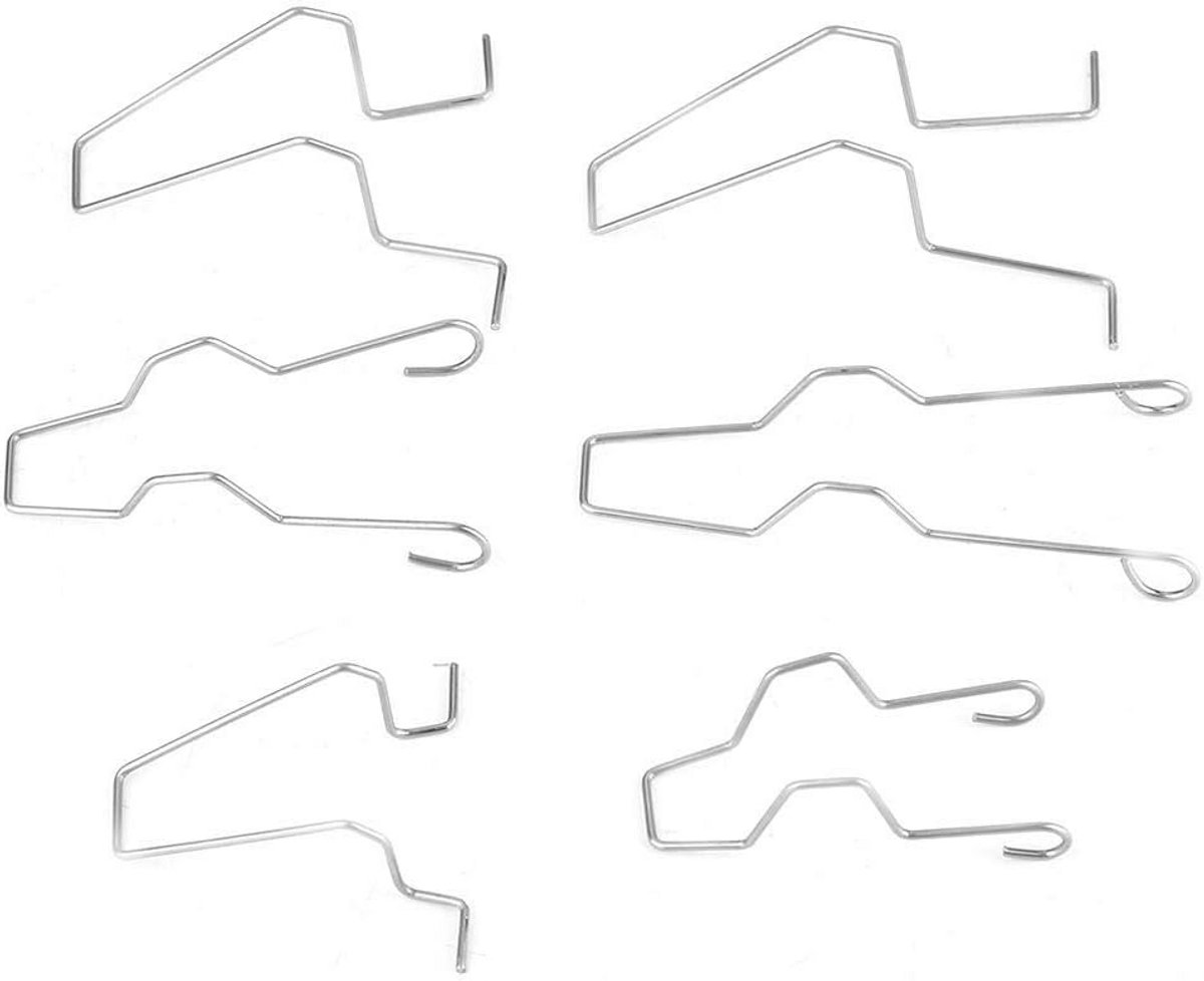 Set van 6 Veerclips voor Bevestiging Koplamp Halogeenlamp Fitting
