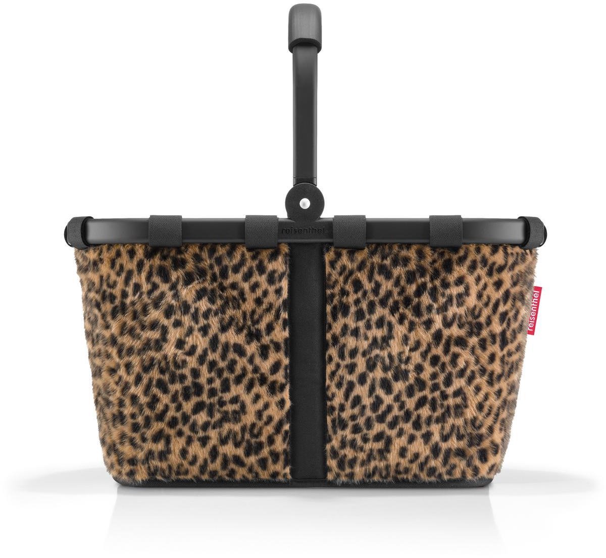 Reisenthel Carrybag Boodschappenmand - 22L - Leo Fake Fur Bruin
