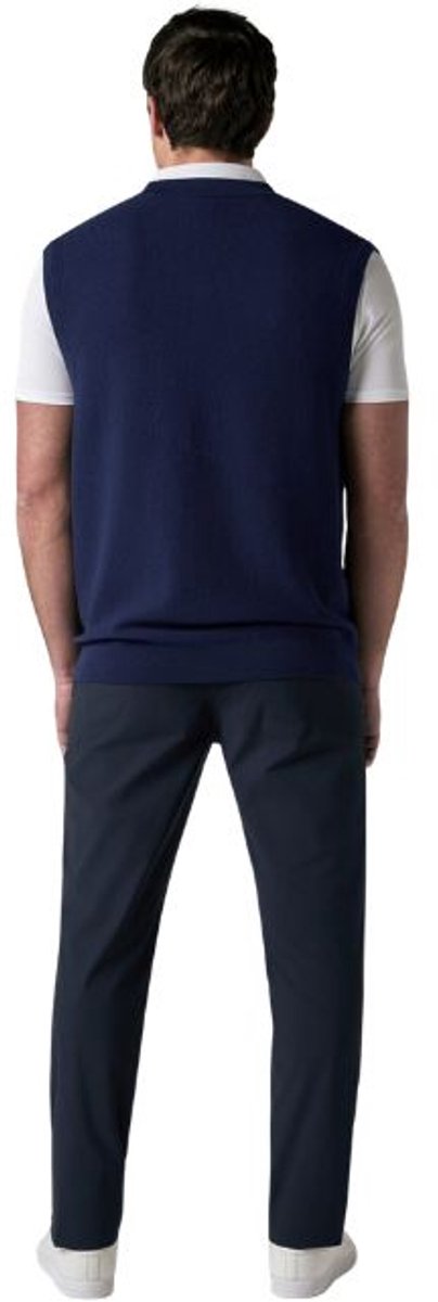 Callaway Mixed Texture Vest Navy van Merkloos — afbeelding 3