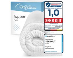 Pure Matrastopper Model M - 50 bis 90kg Körpergewicht / 160x220x5cm Polyurethaan - [CertiPUR™,Oeko-Tex 100,Klimaatbeloftevriendelijk]