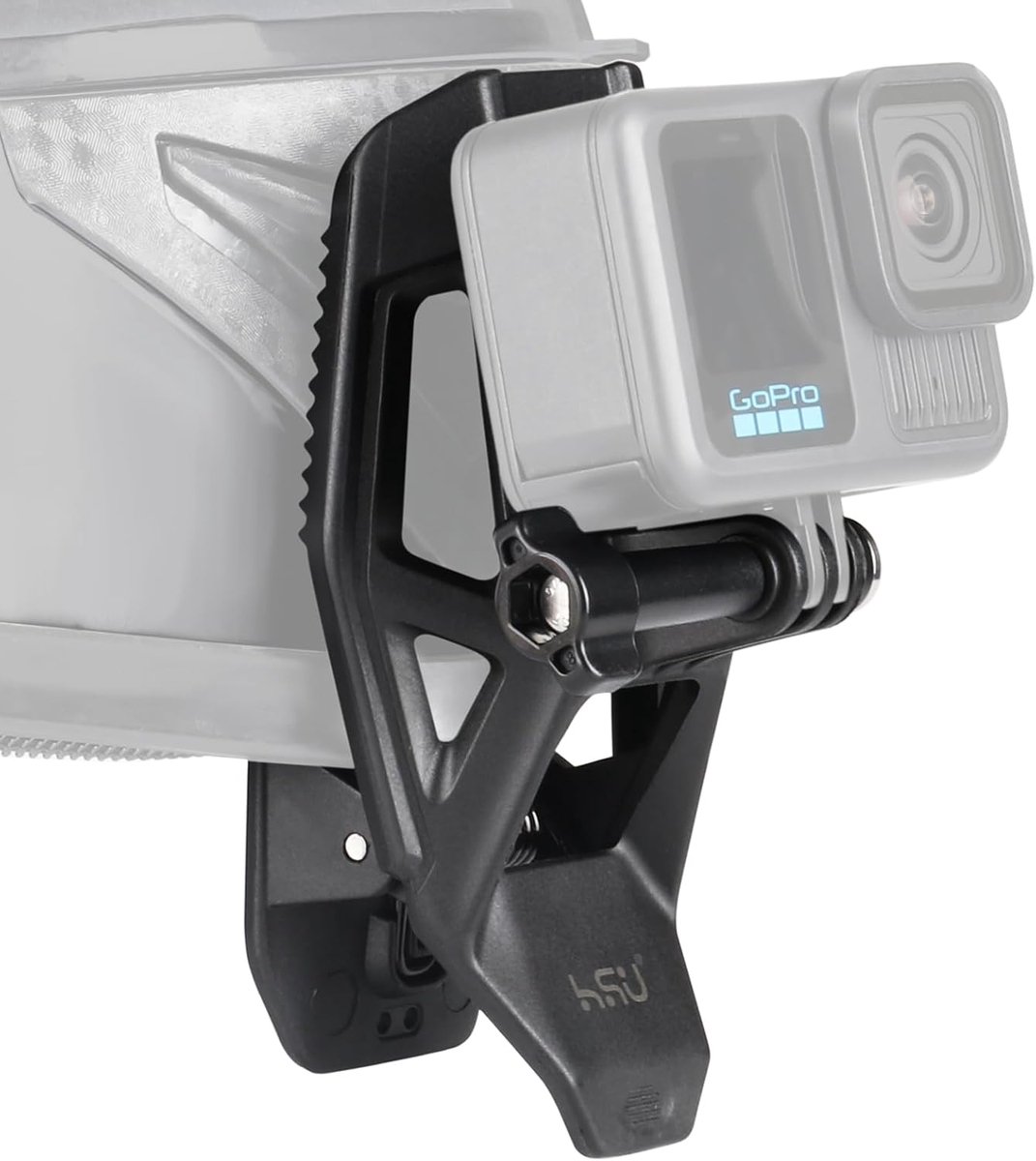 Kinmontageclip voor Motorhelm - Universele Bevestiging voor Actiecamera's