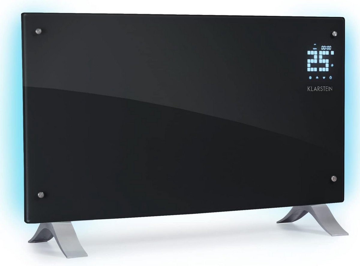 Elektrische Convectieverwarming met LED Touch Display en Afstandsbediening