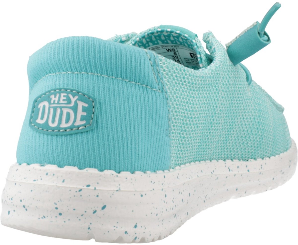 HEYDUDE - Wendy Stretch Sox Dames Instappers Blue Breeze - Maat 36