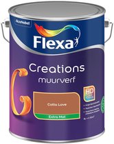 Flexa - Creations Muurverf Extra Mat - Cotta Love - Mengverf - 5 L