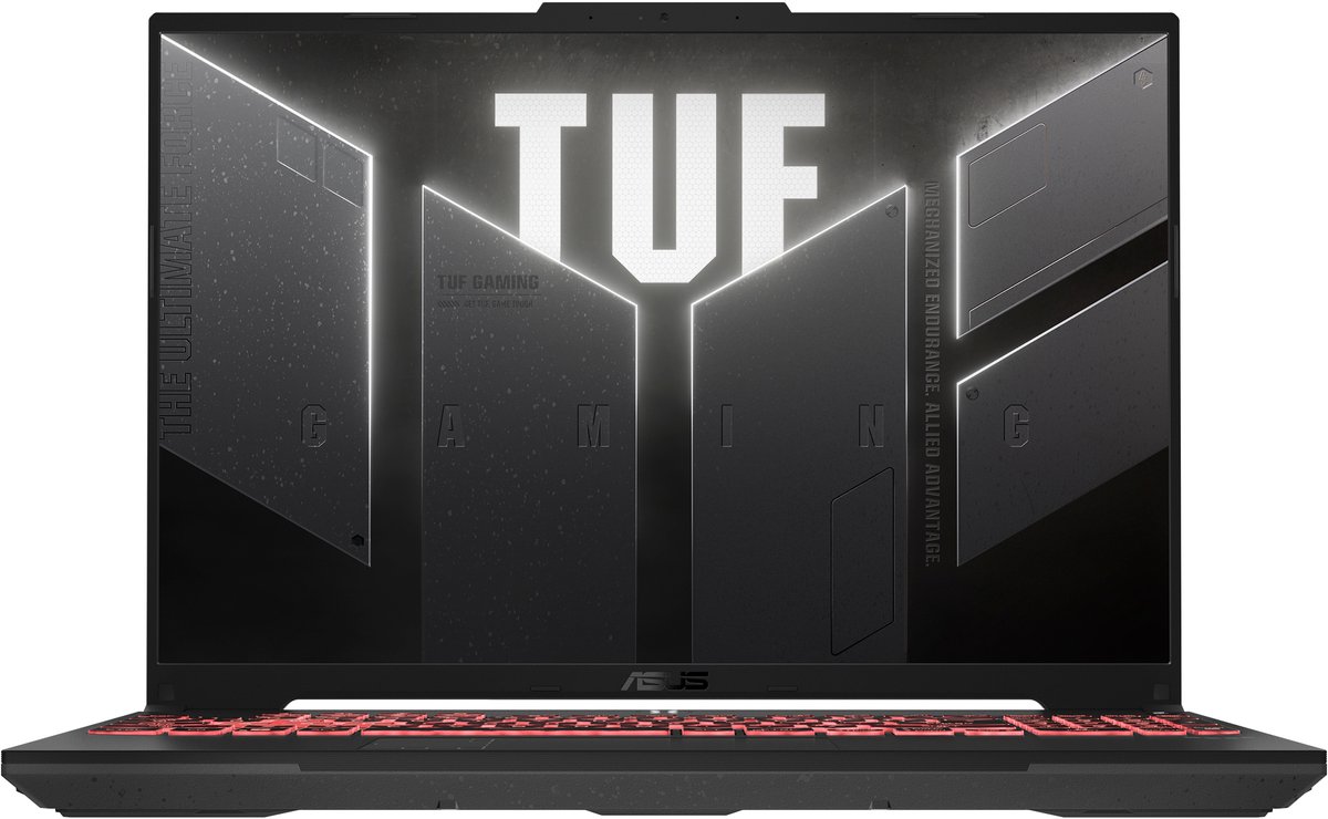 ASUS TUF Gaming A16 FA607NUQ‑RL009W - Gaming Laptop - 16 inch - Full HD+ - AMD Ryzen 7 - 16GB/512GB - RTX 4050 - Wi‑Fi 6 — afbeelding 7
