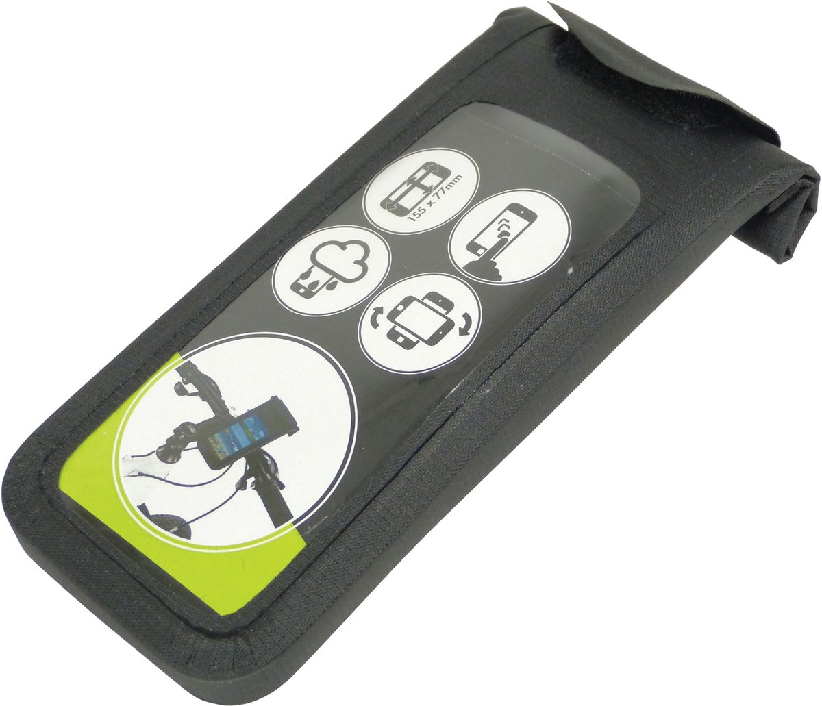 Dresco Telefoonhouder Fiets iPhone 6,7,8,X - Samsung S2, S3, S4, S5, S6, S7