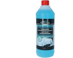 Protecton Ruitensproeiervloeistof - Concentraat - Voorkomt het bevriezen van het ruitensproeiersysteem - Tot -40° C - Glycol tegen her bevriezen - 1 Liter