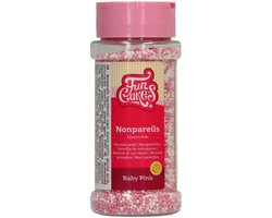 FunCakes Glutenvrij Musketzaad - Baby Roze Mix - 80g - Sprinkles - Eetbare Taartdecoratie