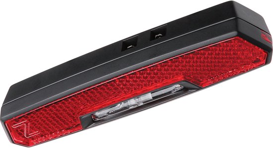 AXA Juno Dynamo Achterlicht - LED Fietsverlichting - Steady Functie - 500 m Zichtbaarheid - 80 mm Montage - Zijzichtverlichting - Rood — afbeelding 4