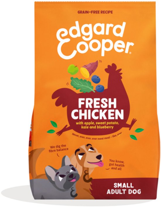 Edgard&Cooper Small Adult Dog Kip - Hondenvoer - 700 g