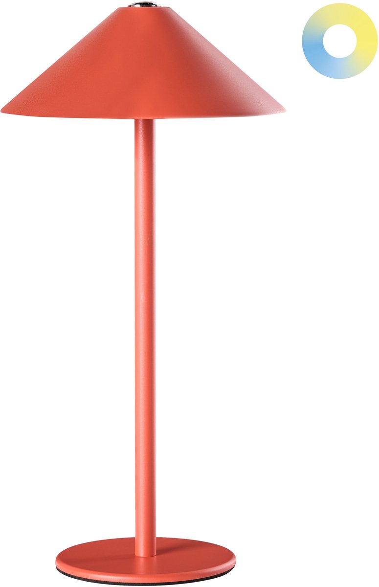 MODJO - Tafellamp - Rood - Aluminium