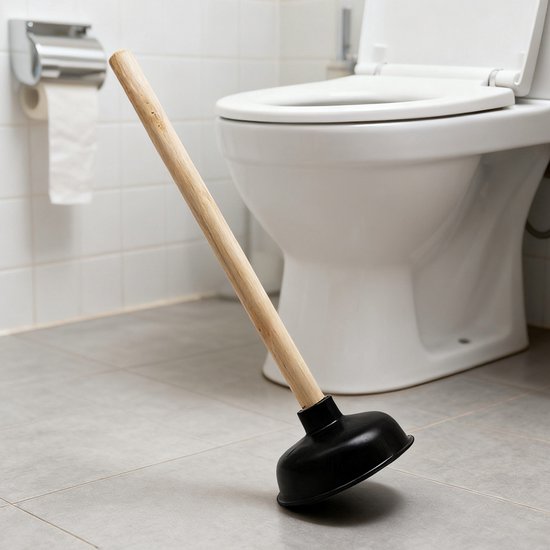 Déboucheur à Ventouse Puissant - Plongeur Évier WC Avec 2 Tailles Pour Dégager Tous Les Blocages
