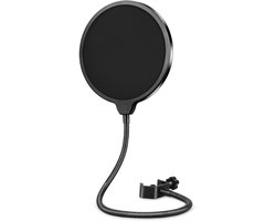 GELLDG Professioneel popfilter geschikt voor microfoons - Geschikt voor Blue Yeti, Snowball, HyperX QuadCast en alle andere microfoons.