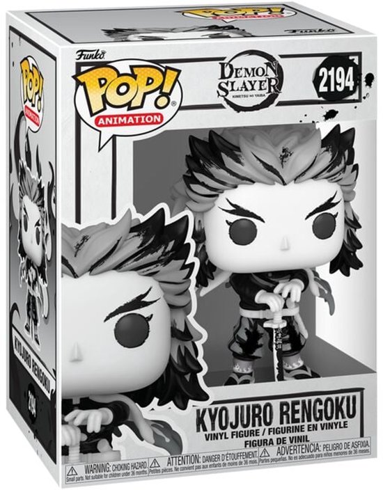 Demon Slayer Kyojuro Rengoku (Pop! Animation) vinylfiguur 2194 Unisex Funko Pop! - Neutraal - Standard