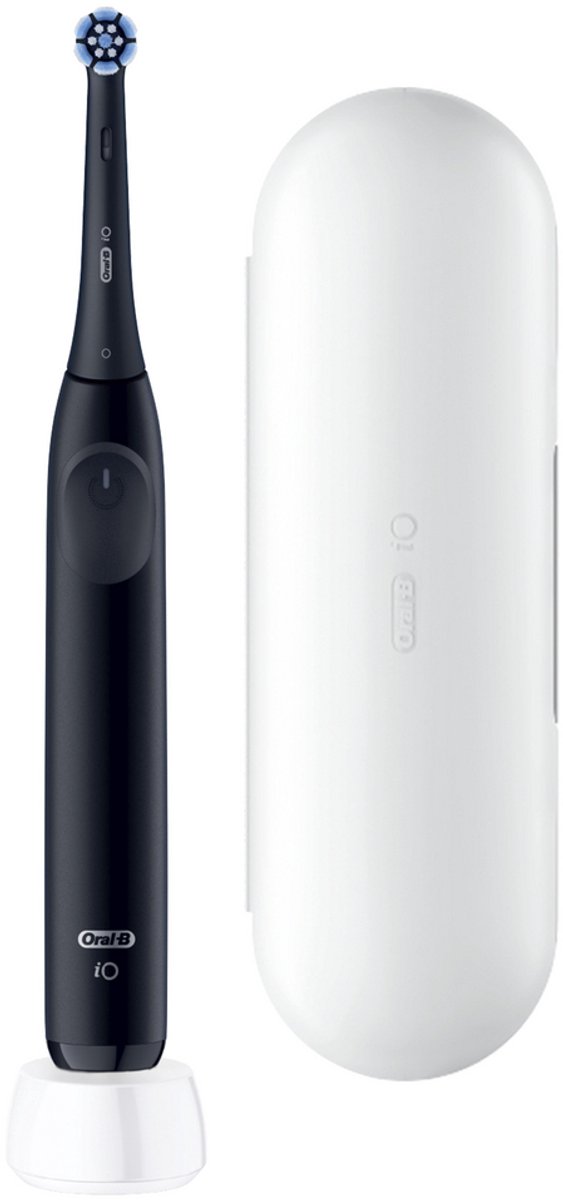 Oral-B iO 2 Elektrische Tandenborstel Zwart met Reisetui - afbeelding 2