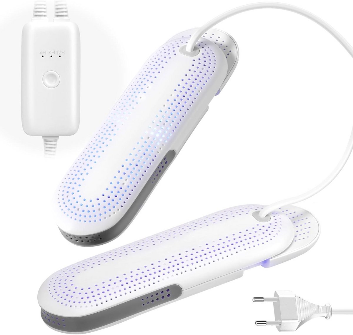 Elektrische Schoenwarmer met Timer en Antibacteriële Functie