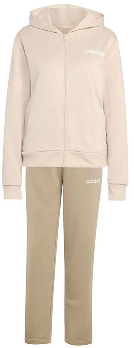 Adidas Essentials Linear Trainingspak Vrouw Crystal Linen