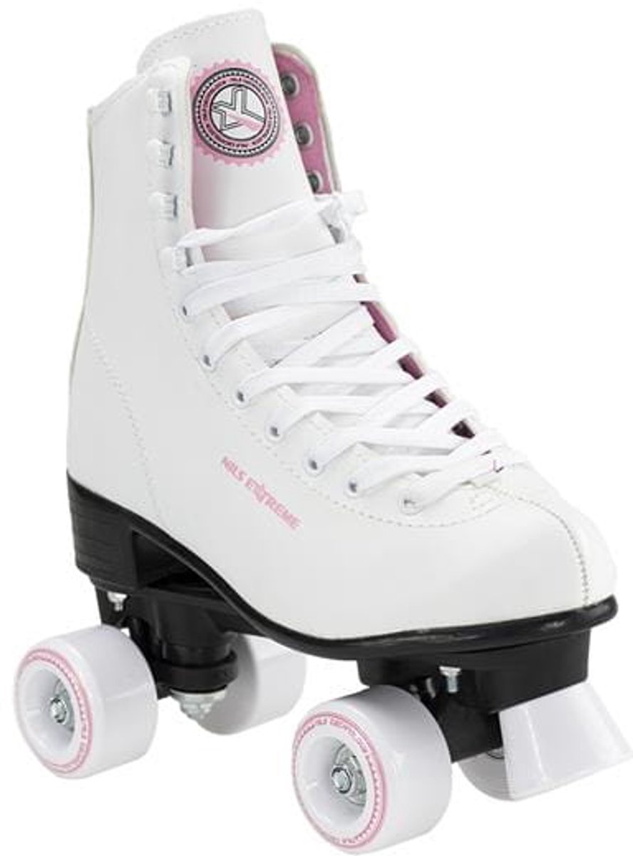 Nils Extreme NQ8400 Witte Rolschaatsen Recreatief Synthetisch Leer