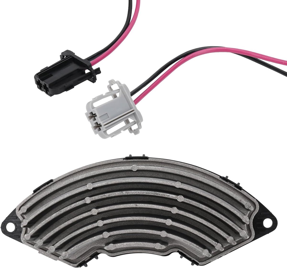 Kachelweerstand Ventilatorregelaar met Stekkers en Kabel voor Diverse Citroen Peugeot Fiat Modellen