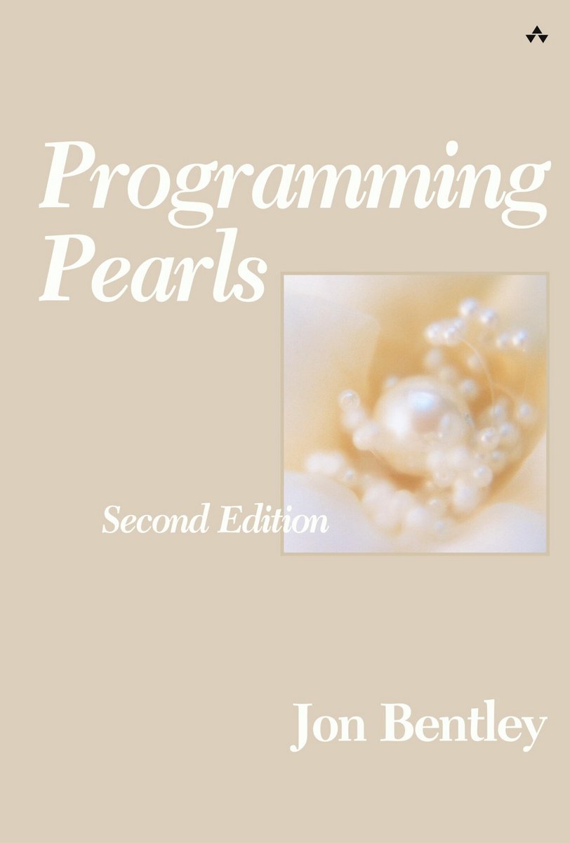 Omslag van Programming Pearls
