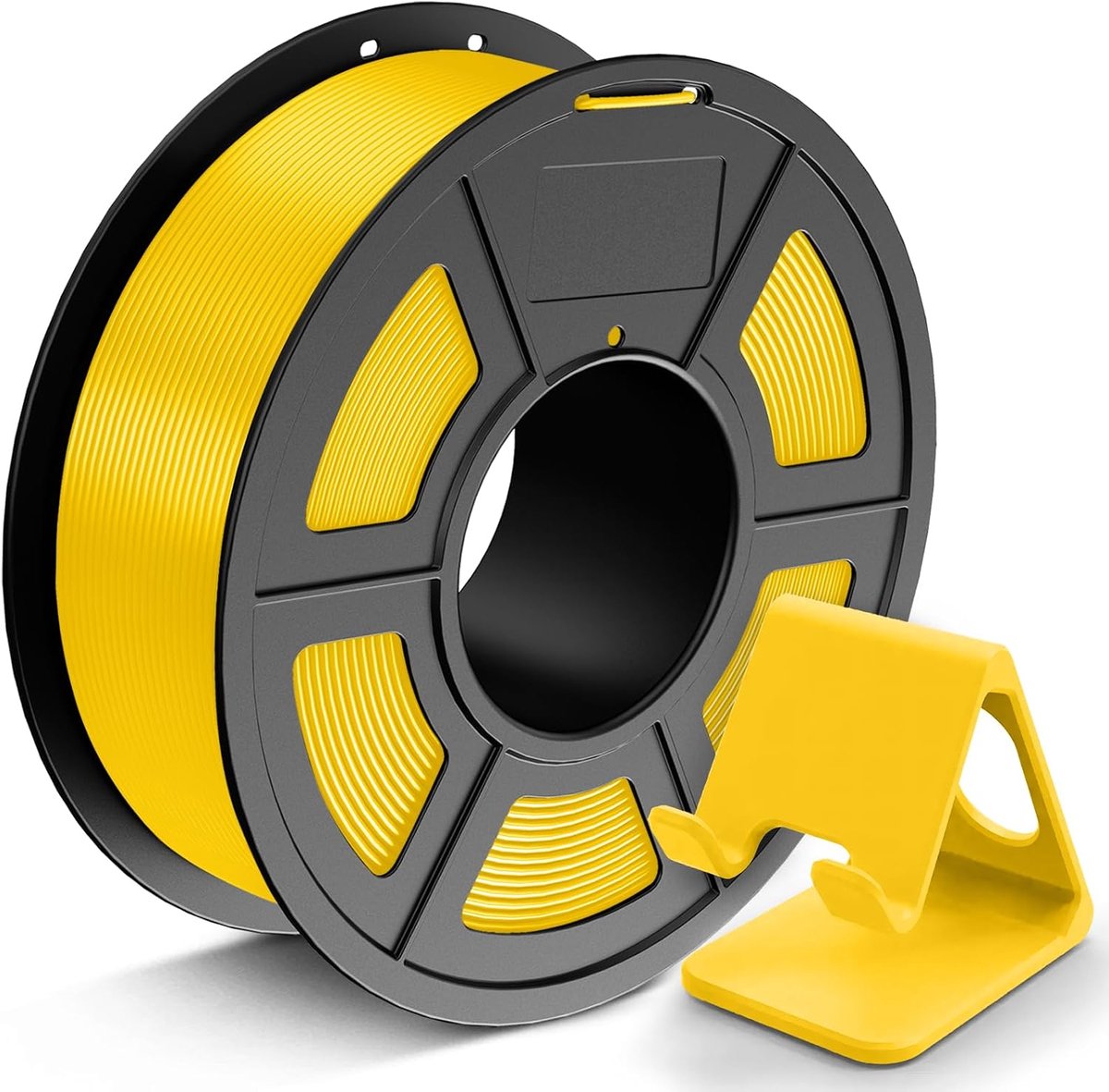 3D Printer Filament - PLA Draad - Modellen Printen - Maatnauwkeurig +/- 002mm - 1.75mm 1.1KG - Zuiver Geel