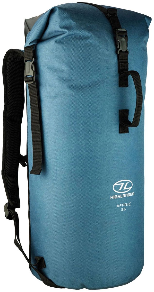 Highlander waterdichte rugzak drybag Affric 35 liter Cool Blue - Blauw