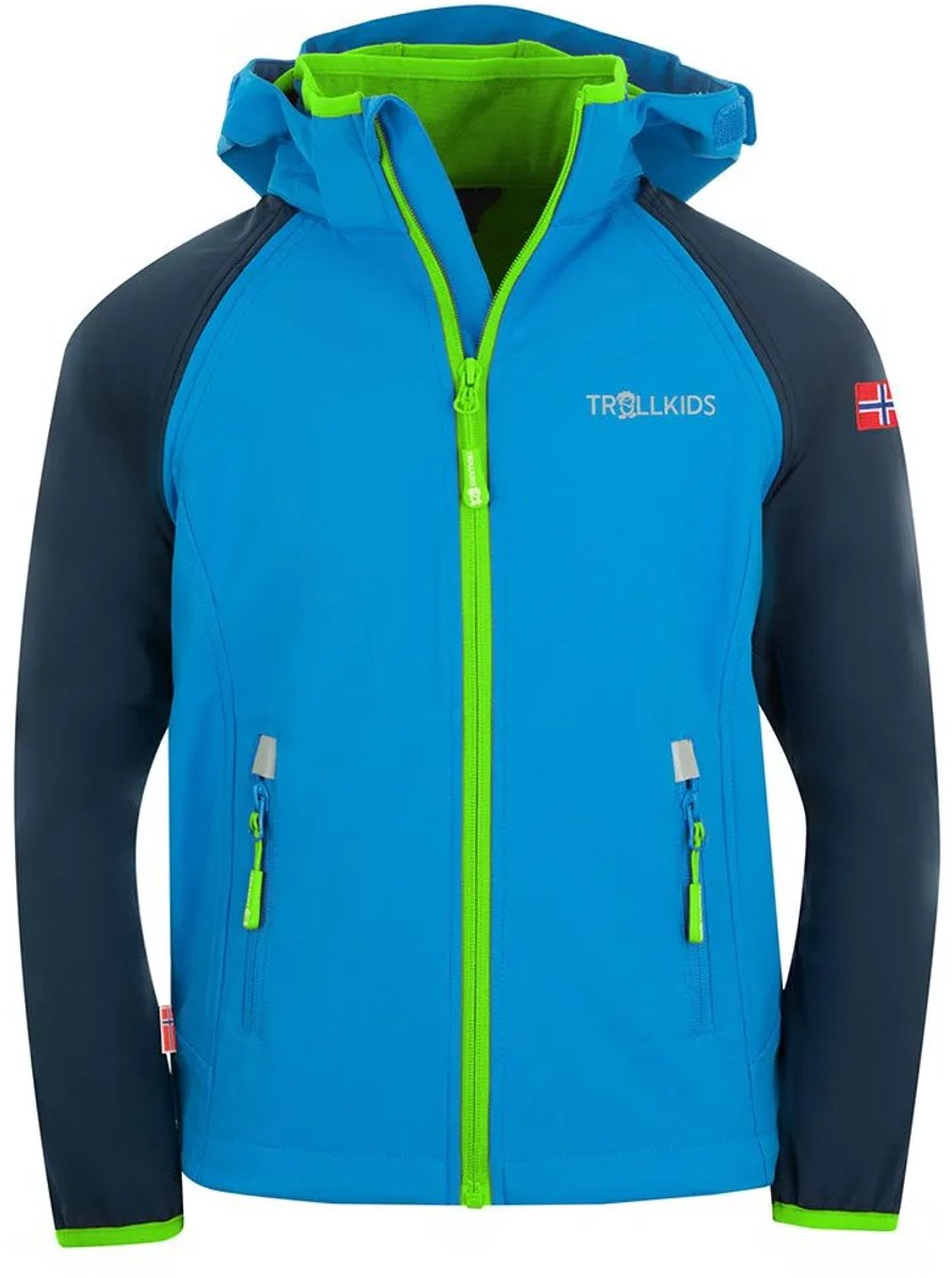 Trollkids Rondane Zip Off Xt Jas cm Kinderen Marineblauw