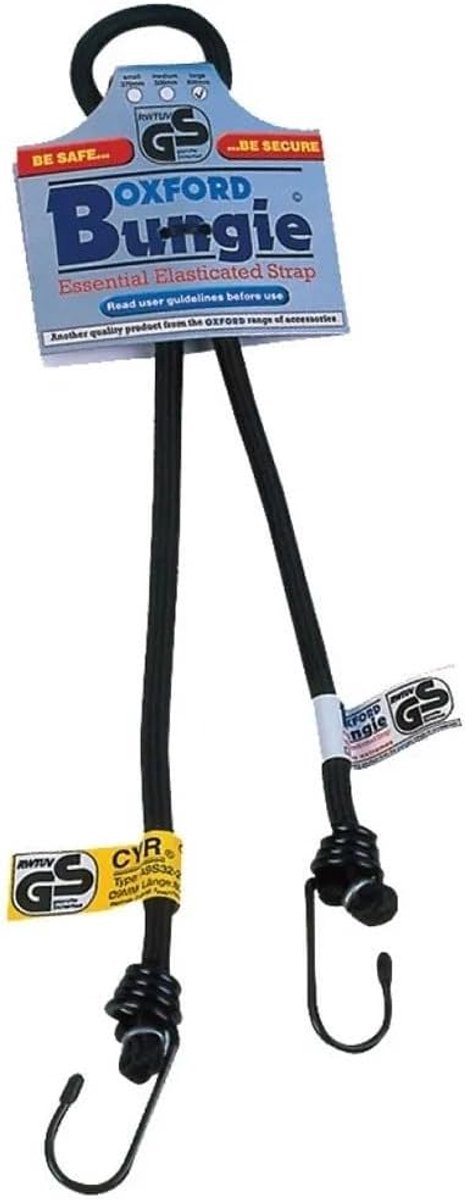 Spanband Elastisch - Lange Band - Vastzetten Bagage - Stevig Materiaal - 80 cm - Zwart
