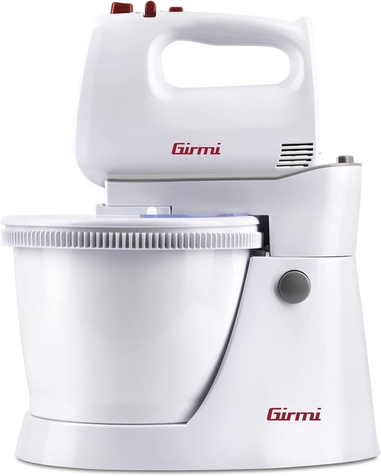 Elektrische Handmixer met Kom, 400W, Zelfdraaiende Garde en 3L Inhoud — afbeelding 4