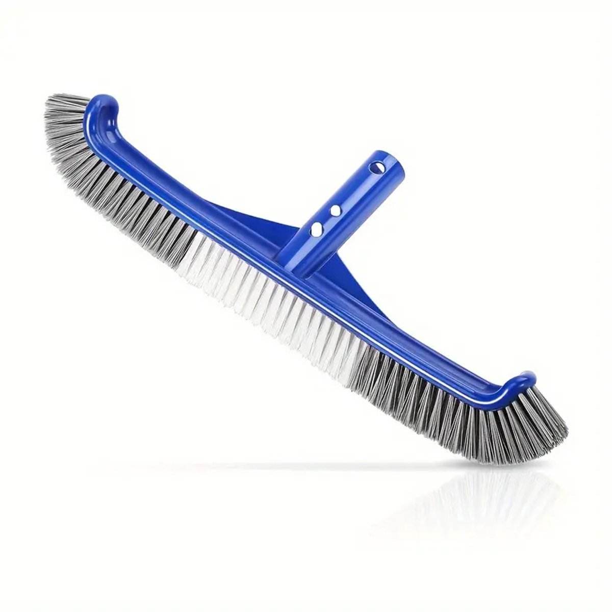Zwembadborstel van 45 cm, 2-delige set