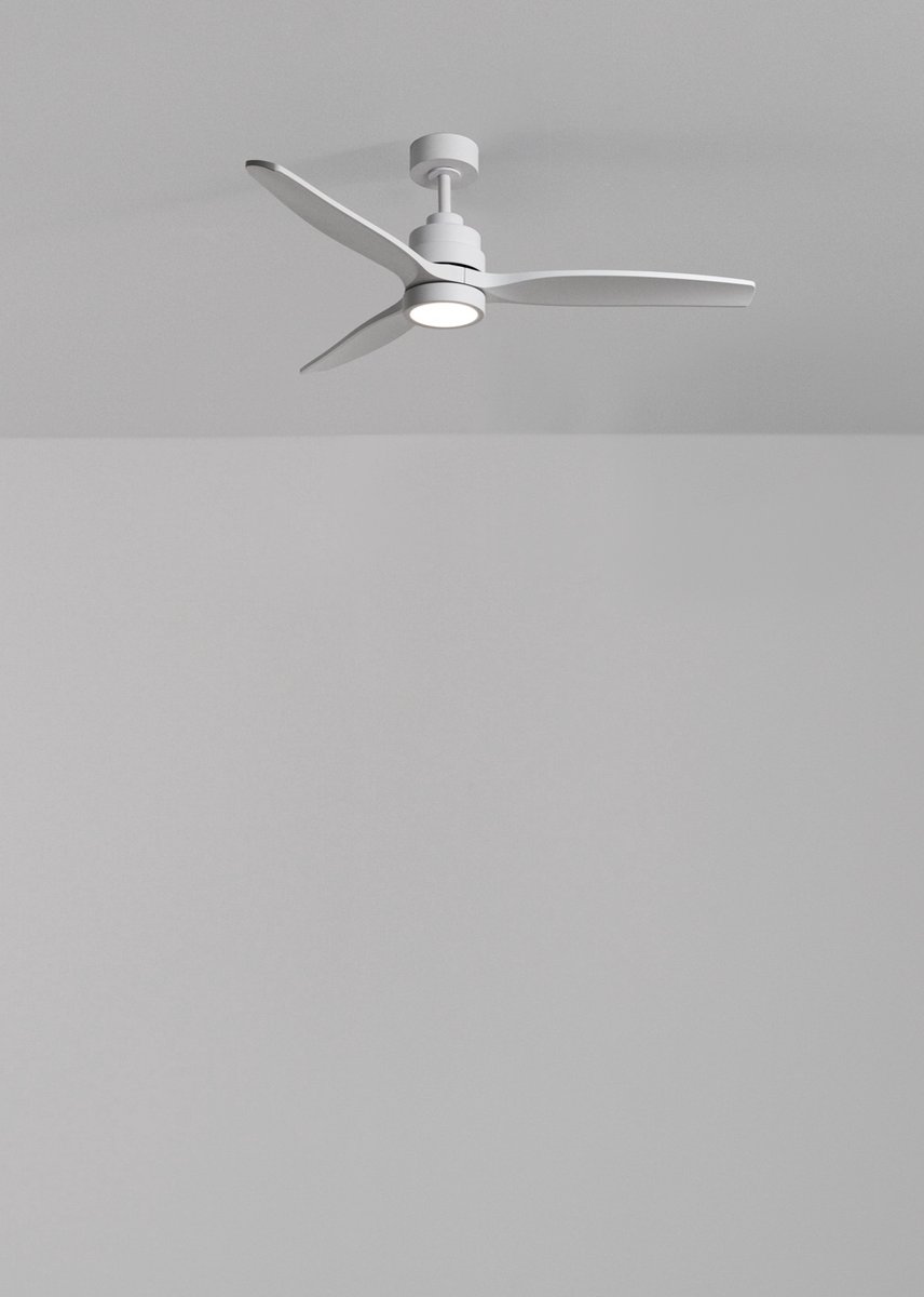 CREATE - Stille plafondventilator van 40 W met technische ABS-bladen, verkrijgbaar in verschillende maten - M - Met licht - WIFI - WIND STYLANCE – foto 2