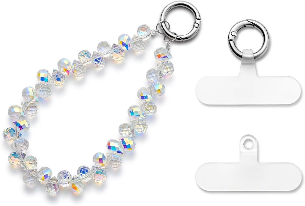 Parel Telefoonketting Kort Polsbandje Mobiel Accessoire