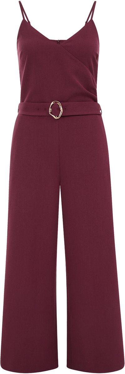 WE Fashion Dames jumpsuit met ceintuur