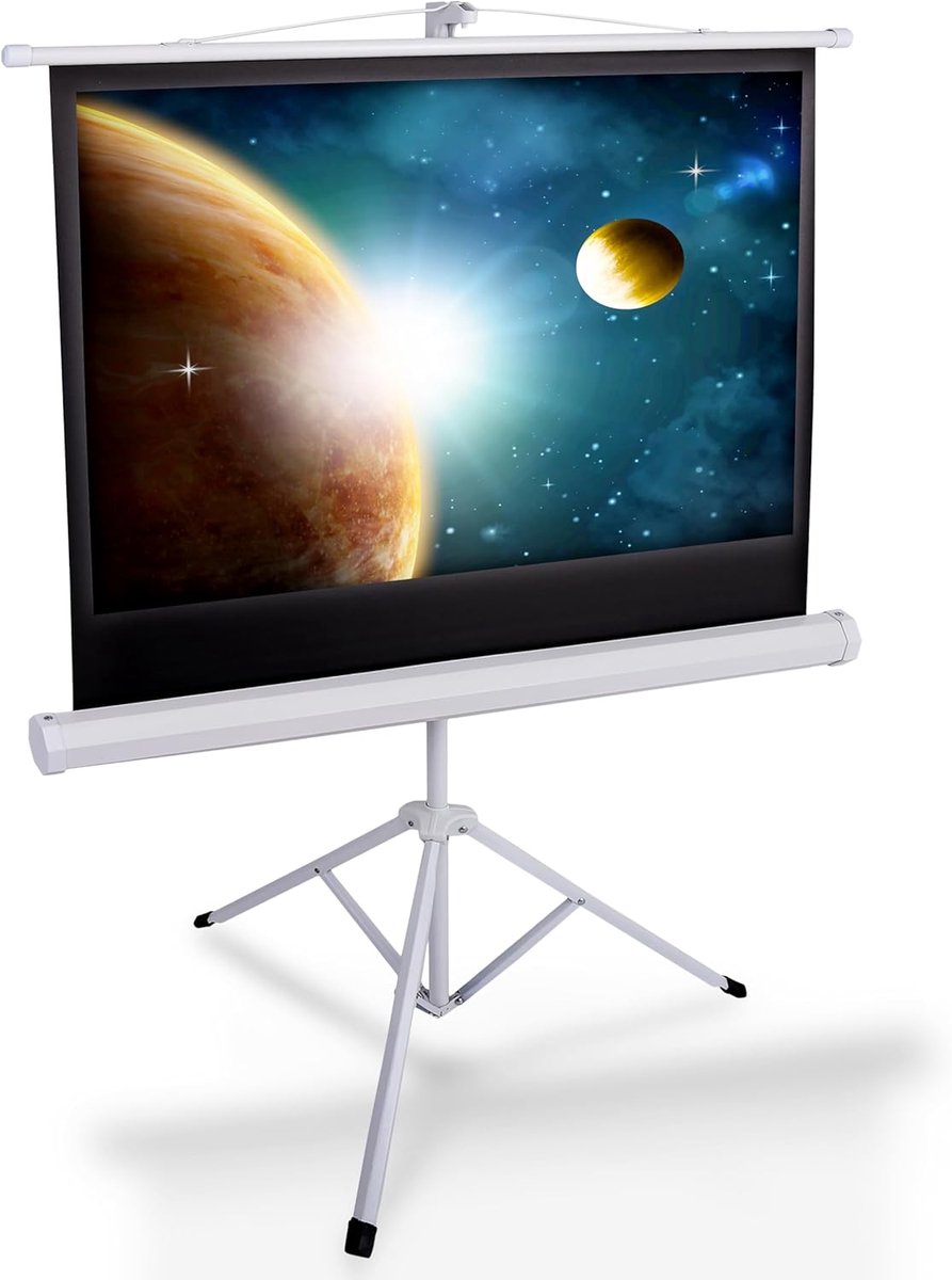 Draagbaar Projectiescherm op Statief - 40 Inch - 4:3 Formaat